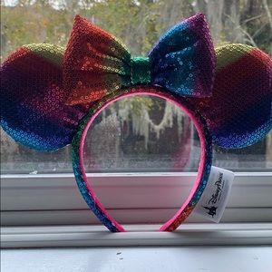 Rainbow Disney Minnie Ears